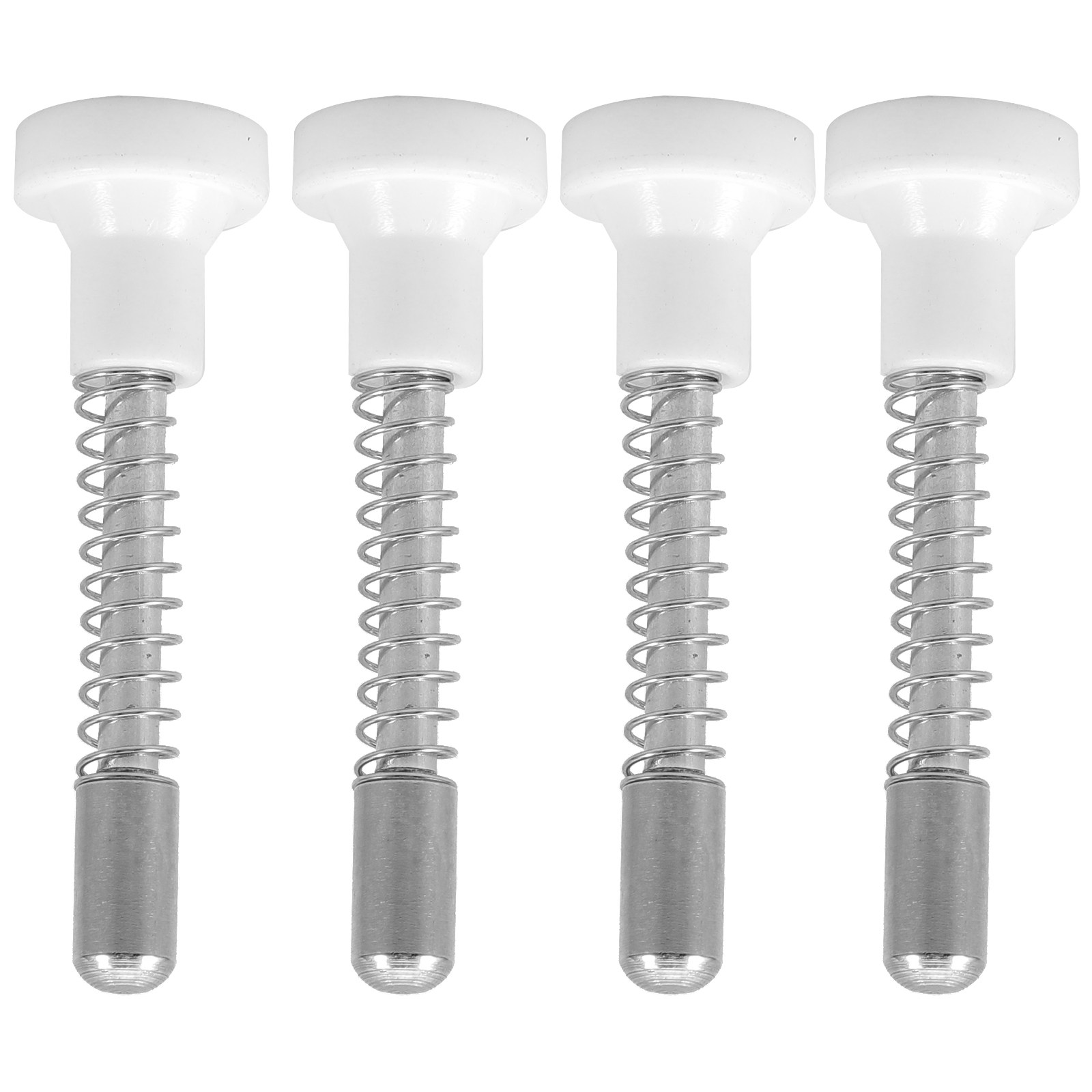 Furniture Hardware For Bed - ベビーベッド用スプリングラッチプランジャー4個セット、ベビーベッド固定金具用スプリング式金属製家具金具ツール