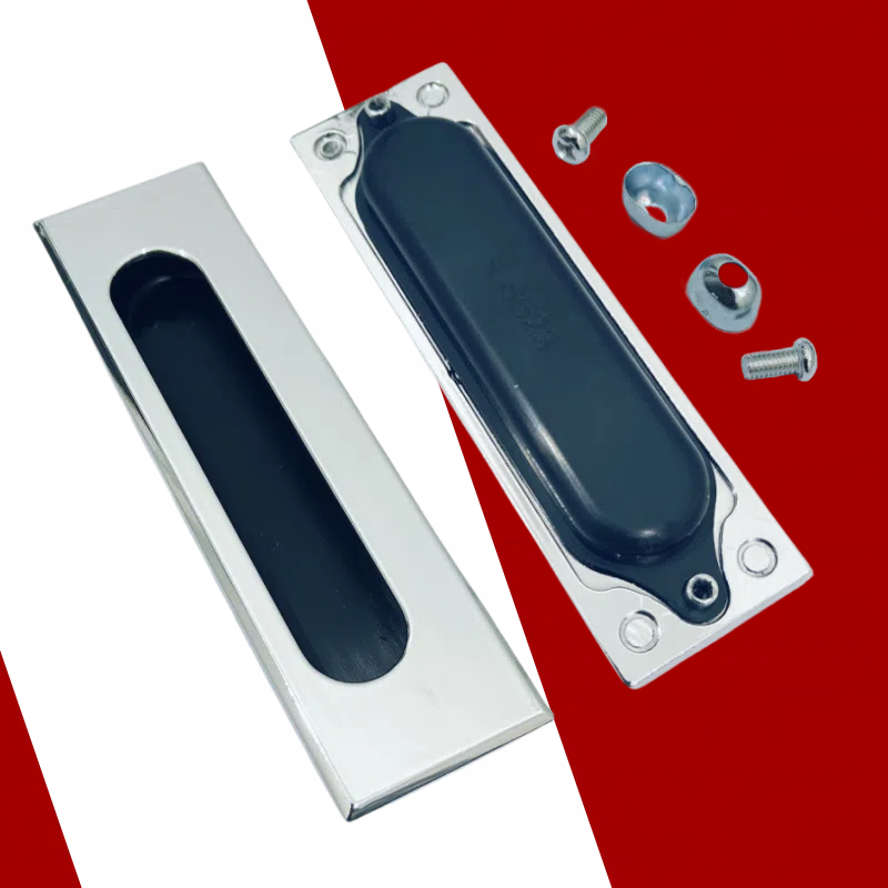 Furniture Hardware Wholesale - 2 個 LS523 卸売高級家具ハードウェア隠しハンドル亜鉛合金靴引き出しハンドル家具亜鉛合金キャビネットハンドル