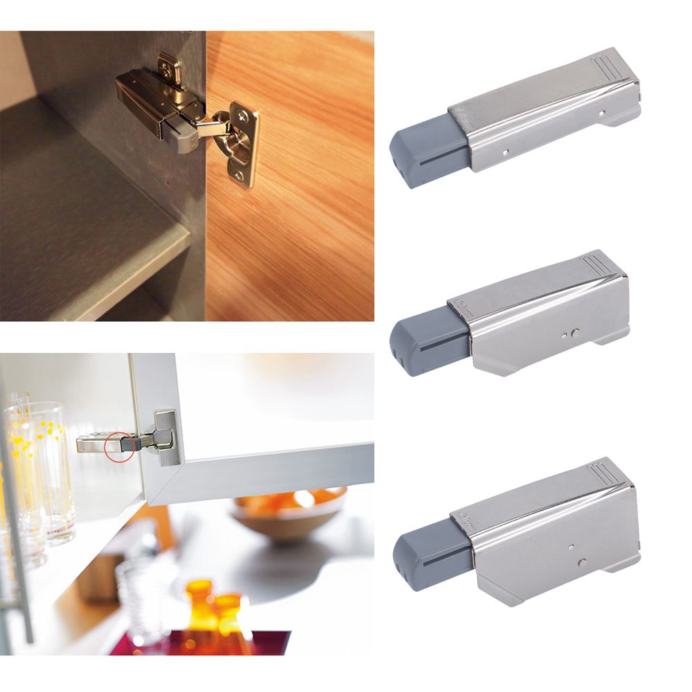 Cabinet Hinge Overlay - ストレートアームワードローブ食器棚ヒンジ、バッファーダンパー、フルオーバーレイ、ハードウェア高速ローディング、自動的に
