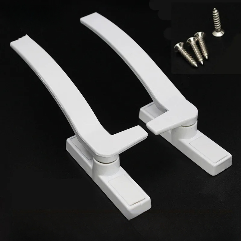 Furniture Hardware Fittings - 左右の手白交換用ウィンドウハンドルハンド亜鉛合金ウィンドウハードウェアドアハンドル