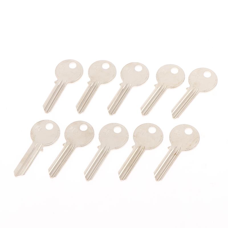 Furniture Hardware Fittings - 10 個 F3 ダブルスロットキーブランク - ホームドアロックキーモールドアクセサリー、DIY