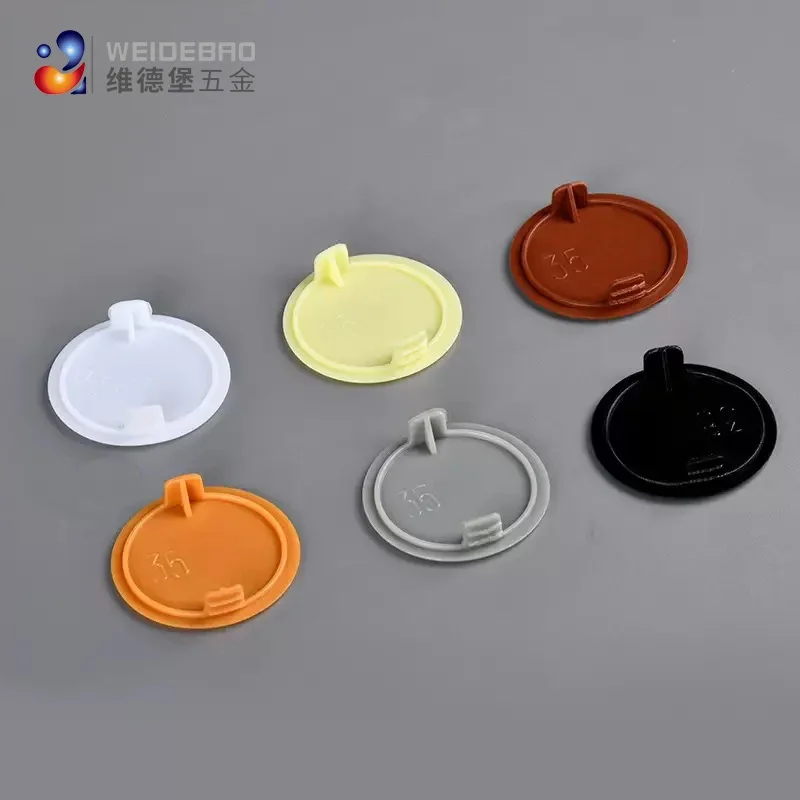 10個入り 35mm、38mm、40mm 丸型プラスチック製 - Furniture Hardware Fittings のレビューと価格