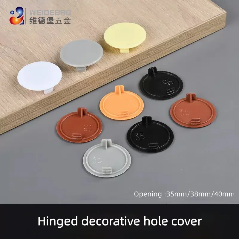 10個入り 35mm、38mm、40mm 丸型プラスチック製 - Furniture Hardware Fittings のレビューと価格