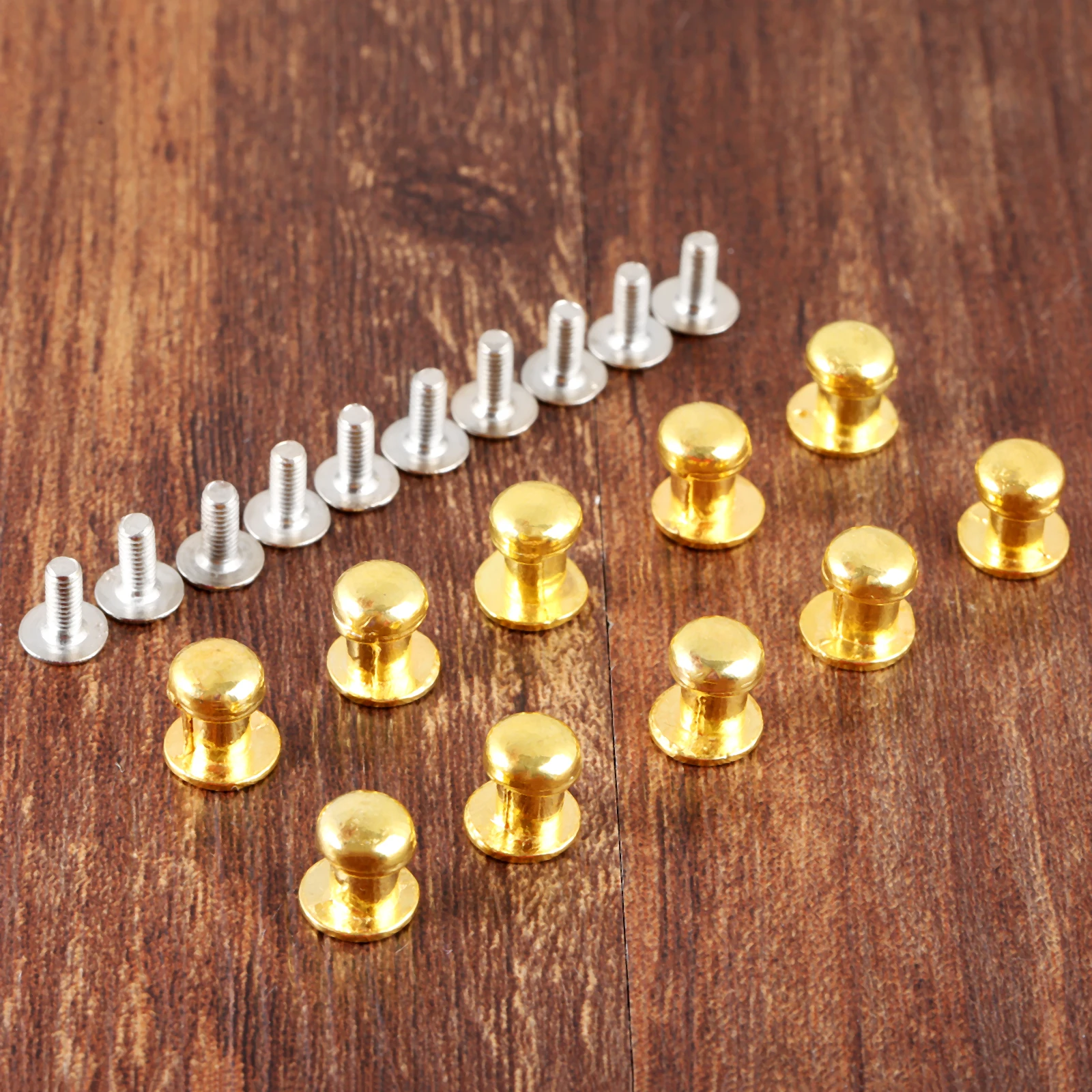 10 ピース/ロットミニノブ小さなハンドル 7 ミリメートル - Drawer Pull Gold のレビューと価格
