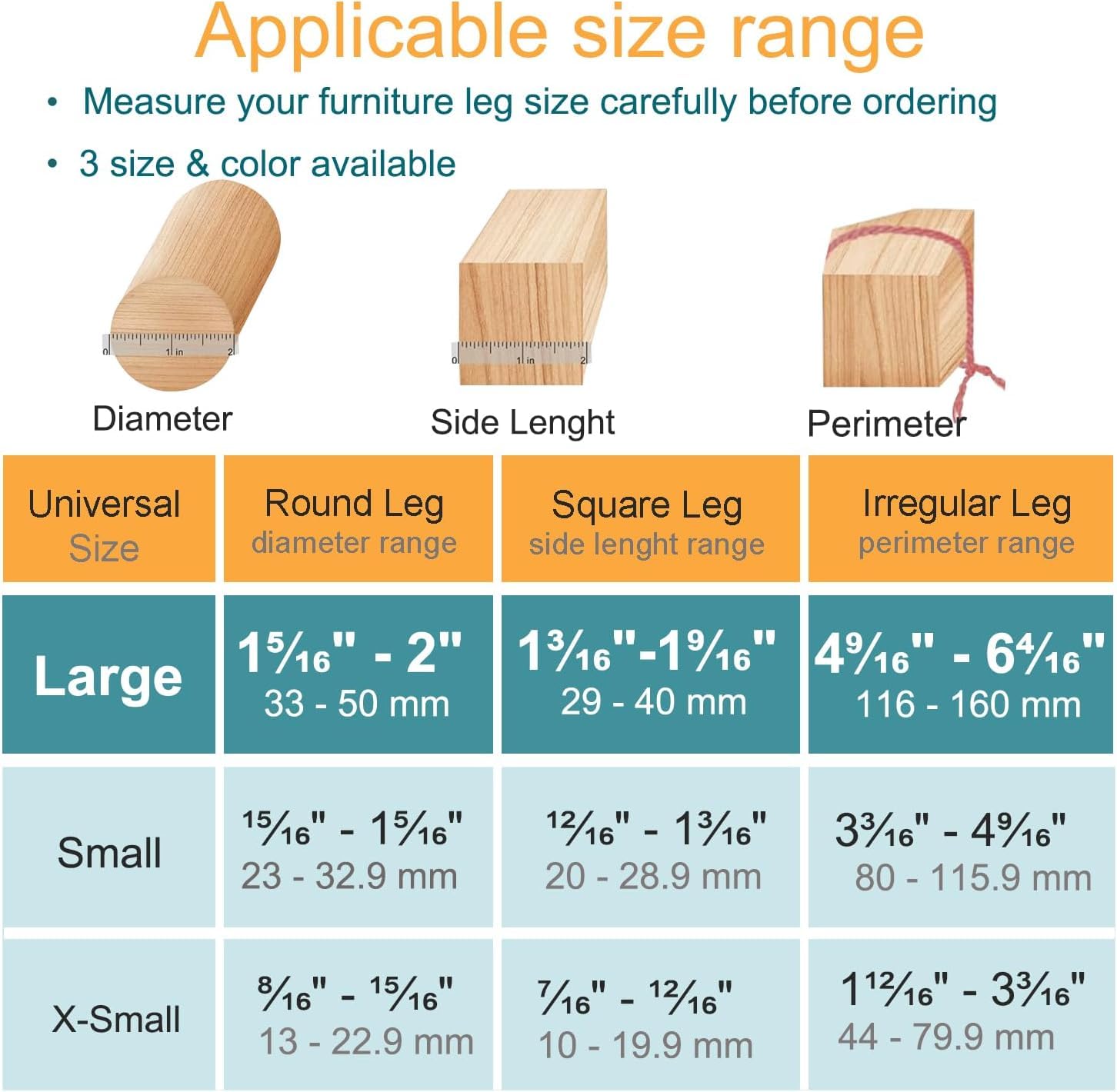 16個入り 椅子脚フロアプロテクター、堅木張りの床用、シリコ - Furniture Foot Pad のレビューと価格