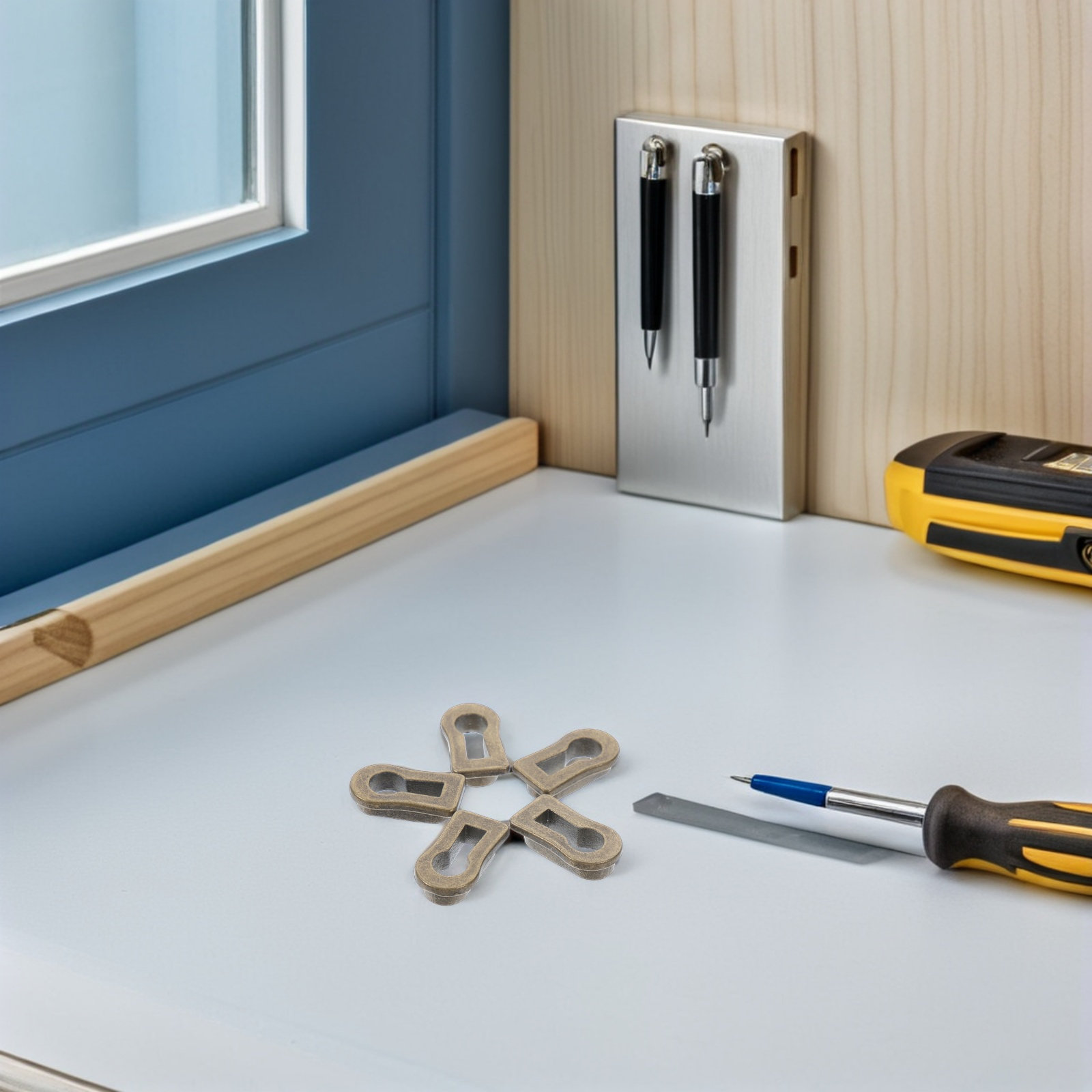 12 個の楕円形亜鉛合金キーホールエスカッションプレート装飾 - Furniture Hardware Bolts のレビューと価格