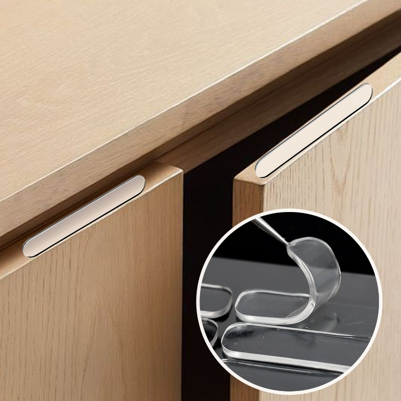 シリコン製キャビネットバンパーストリップ、粘着式衝突防止ドア - Furniture Hardware Manufacturer のレビューと価格