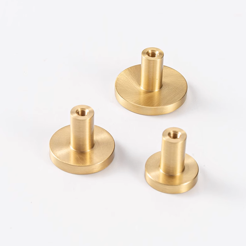 ラウンド真鍮キッチンキャビネット引き出しノブゴールド家具食器 - Drawer Pull Gold のレビューと価格