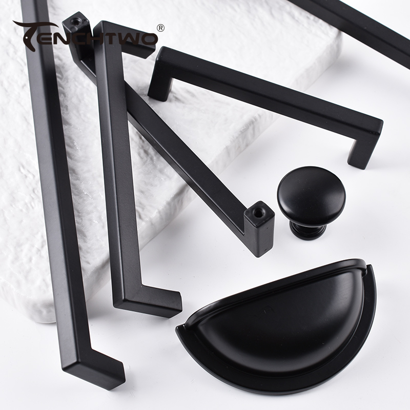 北欧スタイルブラック/ゴールドキッチン家具ハンドル食器棚ワー - Drawer Pull Gold のレビューと価格