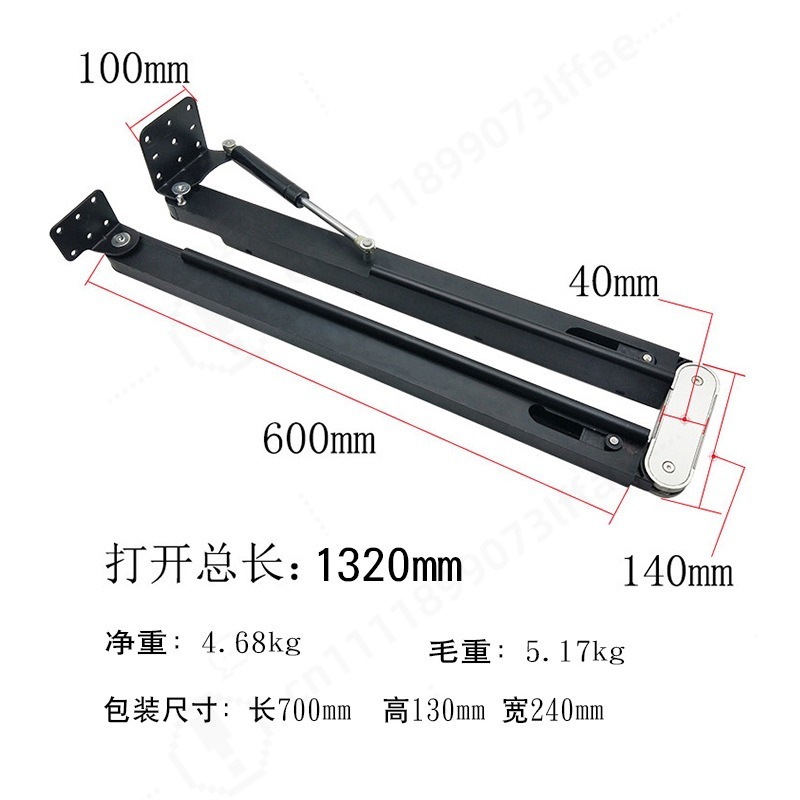 伸縮式折りたたみテーブル用金具アクセサリー 隠しダイニングテ - Furniture Hardware Fittings のレビューと価格