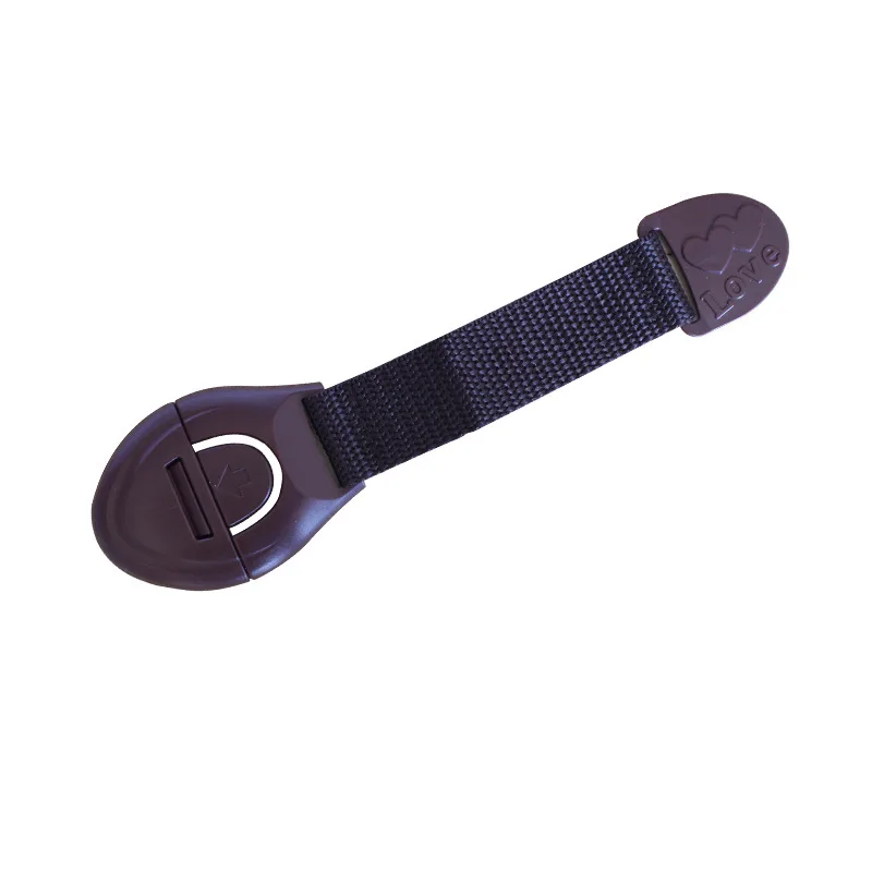 5 ピース/ロットブラウンキャビネット安全ロックベビー家具ド - Furniture Hardware Bolts のレビューと価格