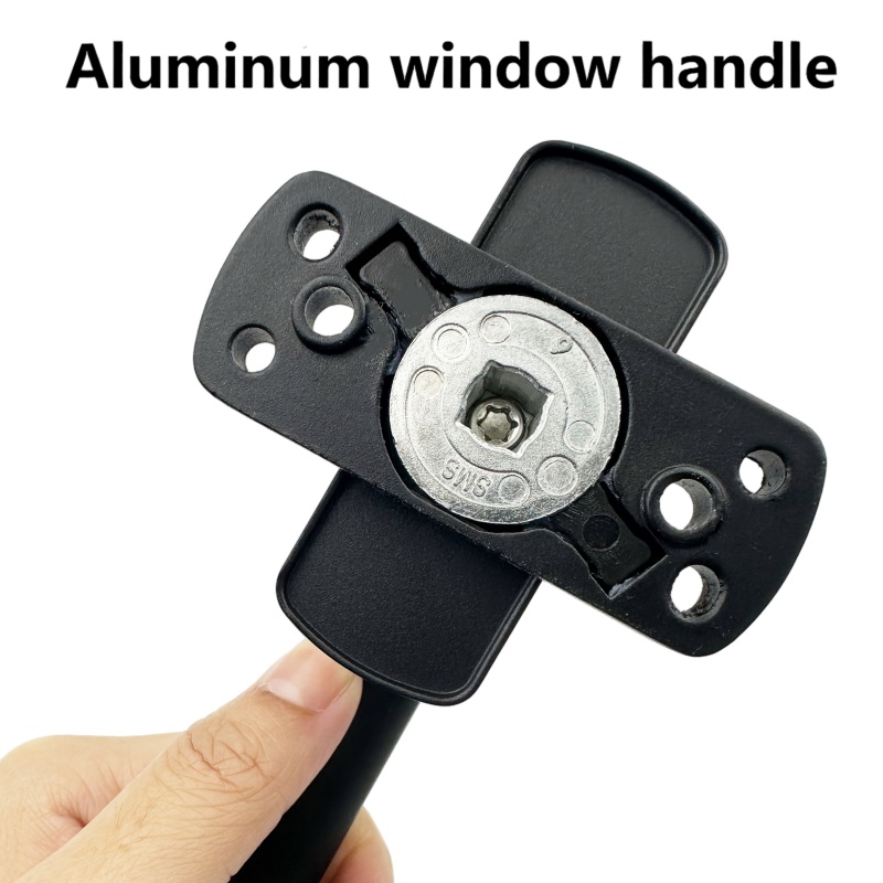 左＆右アルミ合金製外部フラットハンドル、断熱ドア・窓用、建築 - Furniture Hardware Fittings のレビューと価格