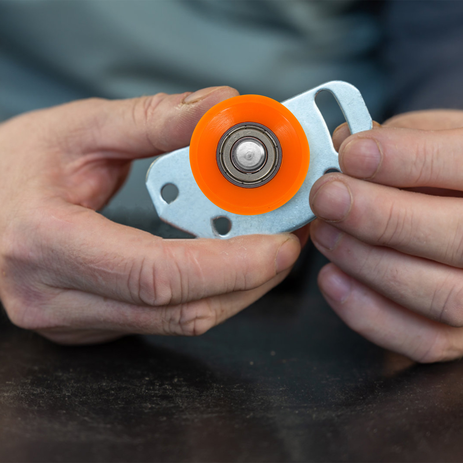 5個入り U字溝ナイロン製スライドドアプーリーローラー スム - Furniture Hardware Replacement のレビューと価格