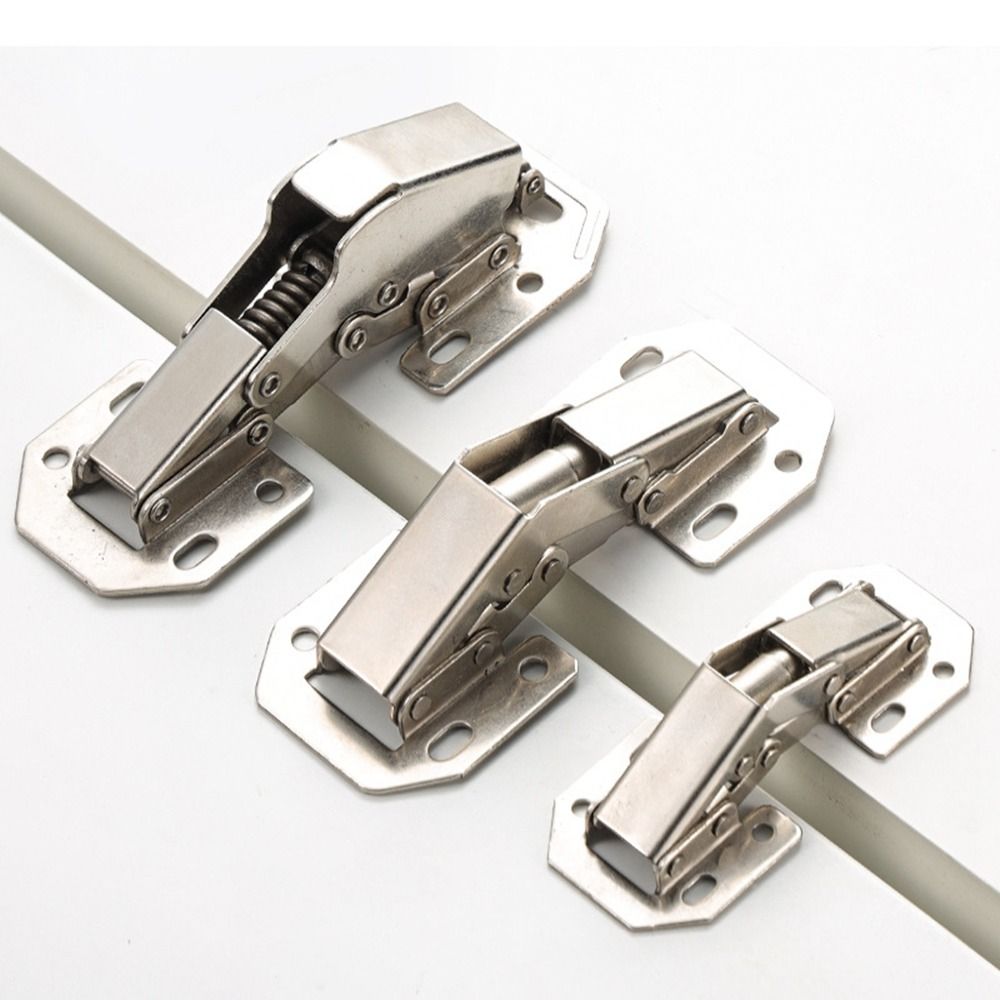 ストレートアームワードローブ食器棚ヒンジ、バッファーダンパー - Cabinet Hinge Overlay のレビューと価格