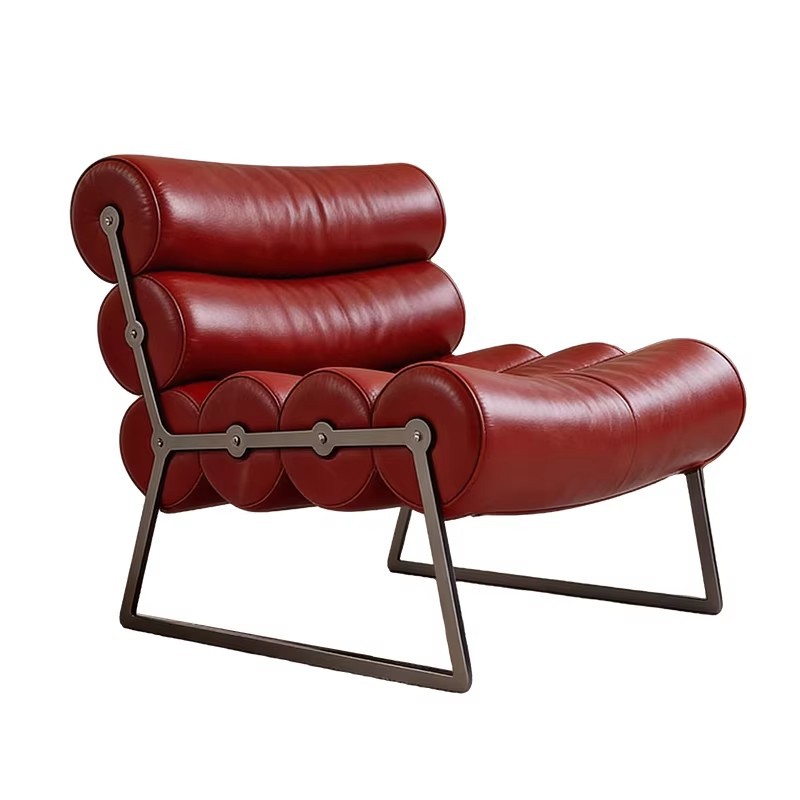 イタリアのミニマリストローラーチェア、バーガンディソファ、シ - Furniture And Hardware Store のレビューと価格