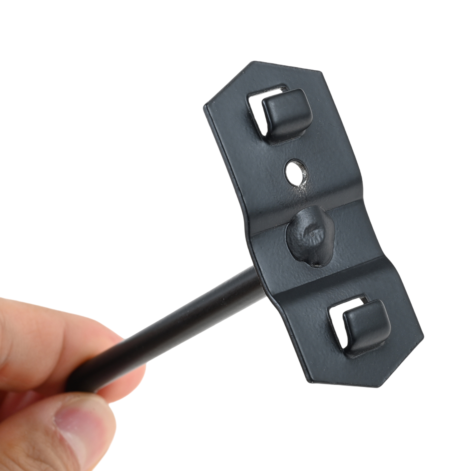 10個/セット 50mm ブラックホールボードフック スチー - Furniture Hardware Fittings のレビューと価格