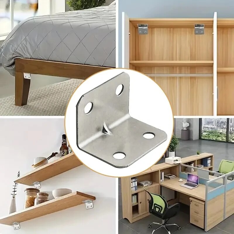 20個のアングルアイアンボードテーブル、椅子、キャビネット、 - Cabinet Hinge Overlay のレビューと価格