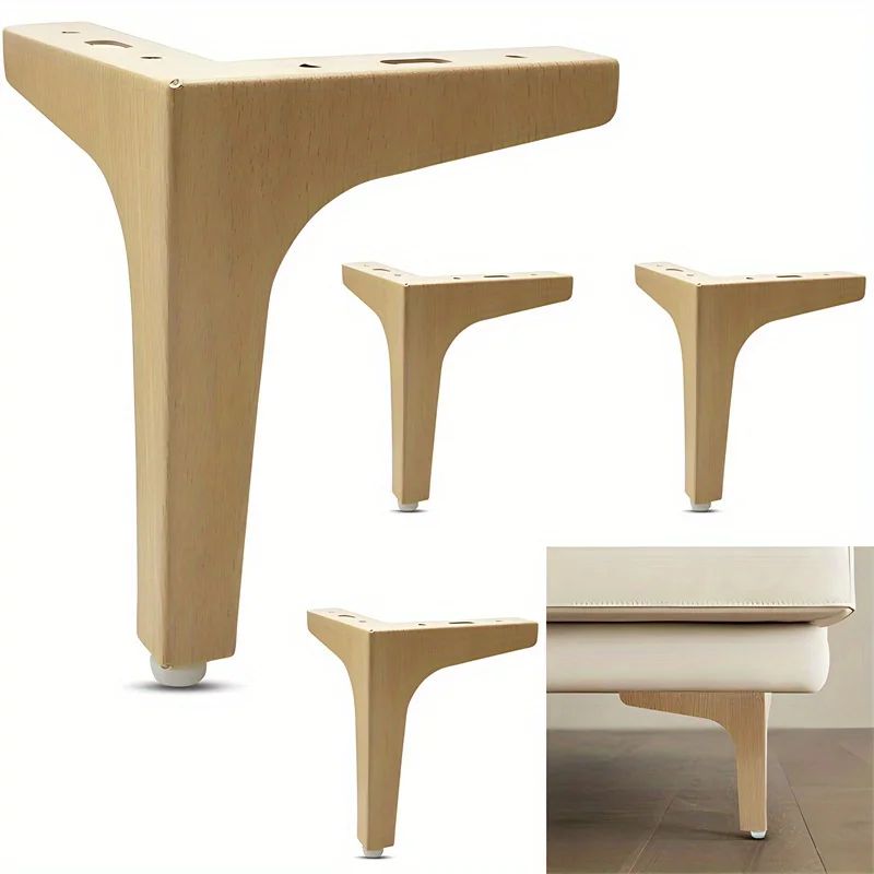 4 個のハードウェア金具金属製ソファ脚家具の脚の高さを調整す - Furniture Hardware Replacement のレビューと価格