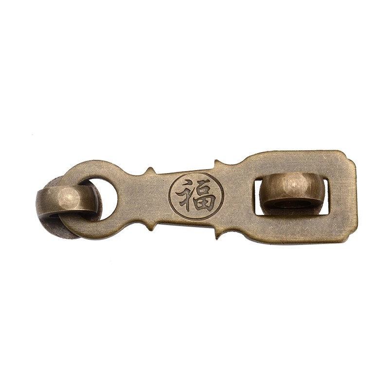 FU 家具ドア真鍮掛け金キャビネットロックバックルアンティー - Furniture Hardware Bolts のレビューと価格