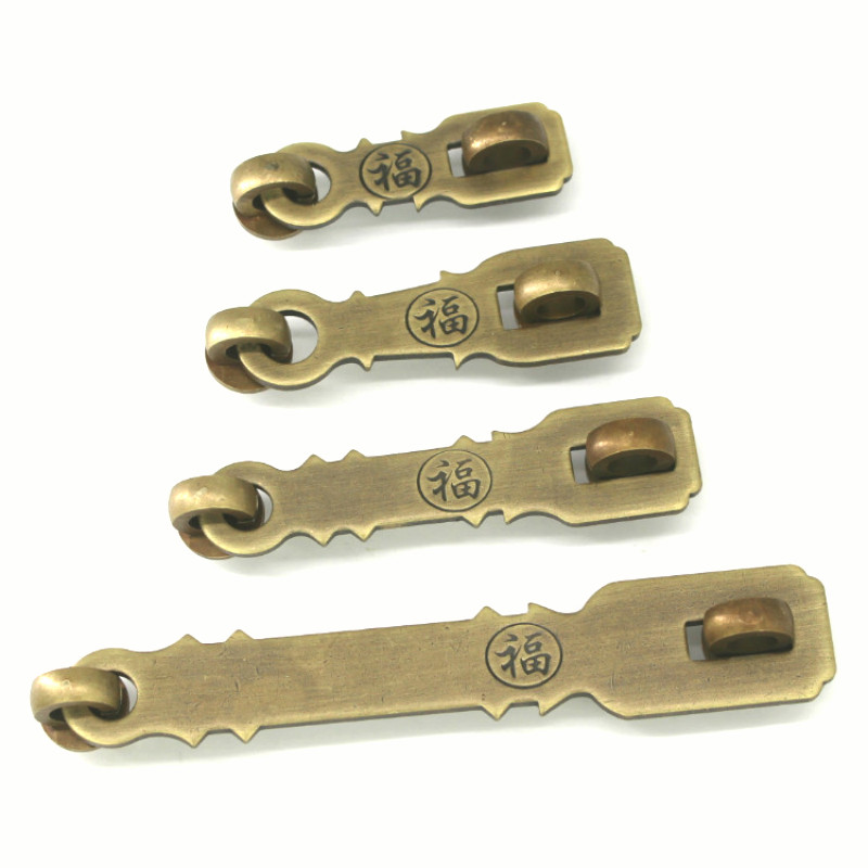 FU 家具ドア真鍮掛け金キャビネットロックバックルアンティー - Furniture Hardware Bolts のレビューと価格