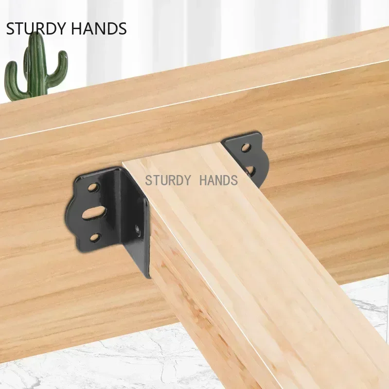 4 ピース/ロット冷間圧延鋼ベッドステッド固定アクセサリーベ - Furniture Hardware For Bed のレビューと価格