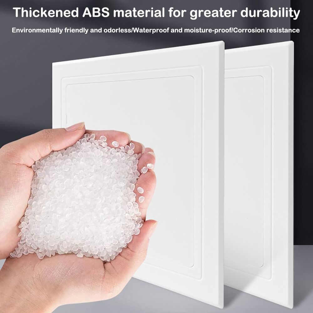 1pc 自己粘着アクセスパネル検査穴 ABS アクセスドア壁 - Furniture Hardware Fittings のレビューと価格