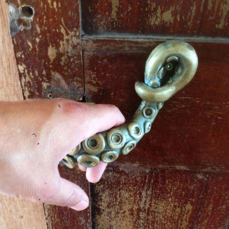 ヴィンテージタコドアノブアニマルスタイル屋外フック家具引き出 - Furniture Hardware Bolts のレビューと価格