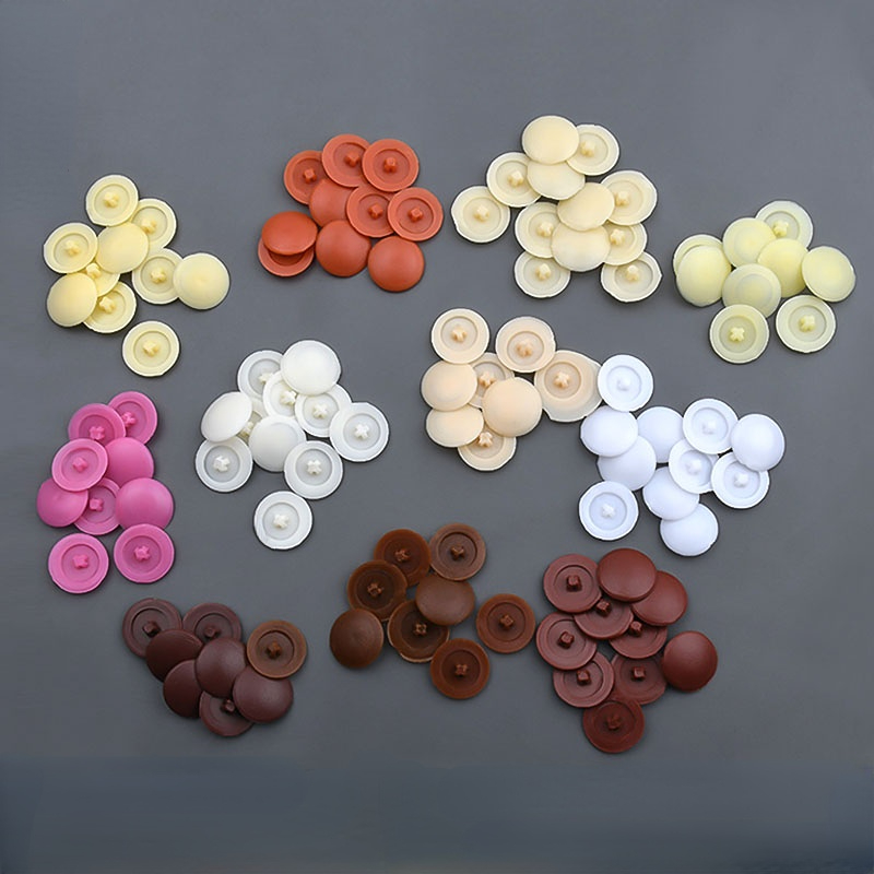 100/500/1000 個プラスチック製スクリューキャップ - Furniture Hardware Bolts のレビューと価格