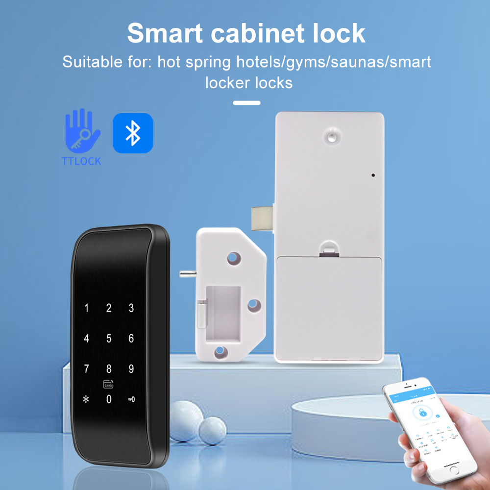 指紋付き引き出しロック,rfid家具ロック,bleキャビネッ - Furniture Hardware Bolts のレビューと価格