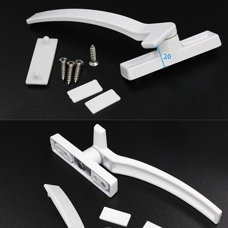 左右の手白交換用ウィンドウハンドルハンド亜鉛合金ウィンドウハ - Furniture Hardware Fittings のレビューと価格