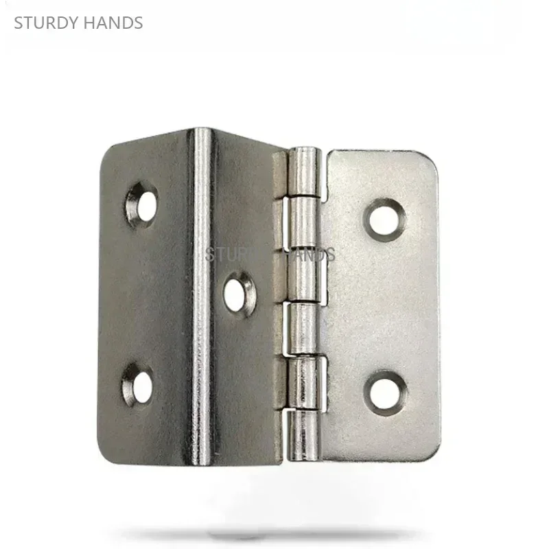ドアと家具用の厚さの鉄製ヒンジ,3つの折りたたみ式ヒンジ,4 - Cabinet Hinge Overlay のレビューと価格