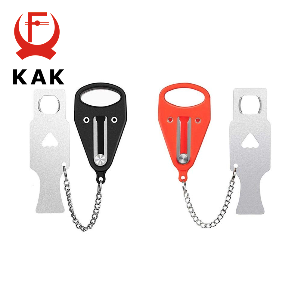 Kakポータブルドアロック盗難防止ホテルロックトラベルロック - Furniture Hardware Fittings のレビューと価格