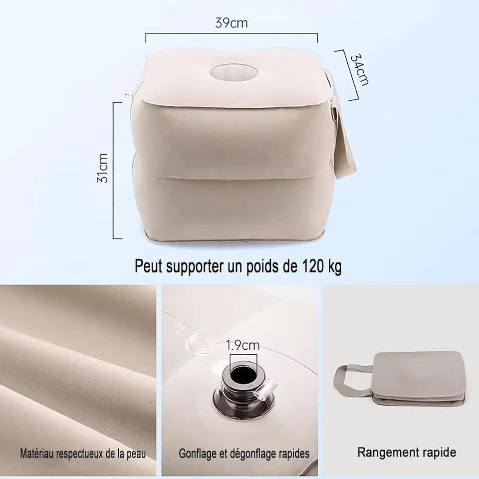 PVC フットレスト枕ハンドル補助休憩フットパッド旅行待機シ - Furniture Foot Pad のレビューと価格