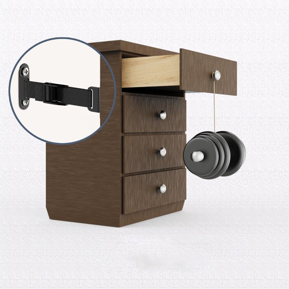 簡単設置耐震家具アンカー調整可能なユニバーサル壁アンカーユニ - Furniture Hardware Bolts のレビューと価格
