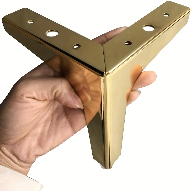 ソファ、キャビネット、テーブル用の金属製家具脚4個セット、高 - Furniture Hardware Replacement のレビューと価格