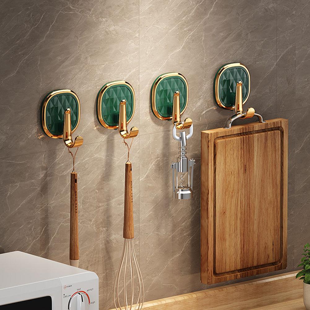 1/2/4/5/10 個強粘着壁フックマウントドアキー布コー - Furniture Hardware Fittings のレビューと価格