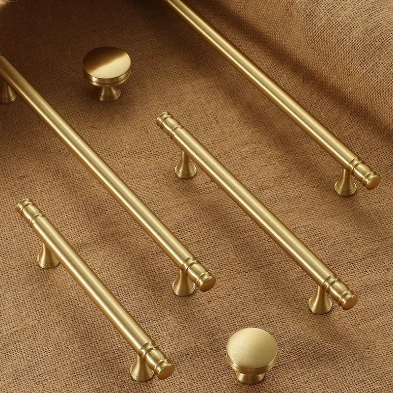 ゴールドの靴箱ハンドル、デスク引き出し取っ手、家具ドアノブ、 - Furniture Hardware Wholesale のレビューと価格