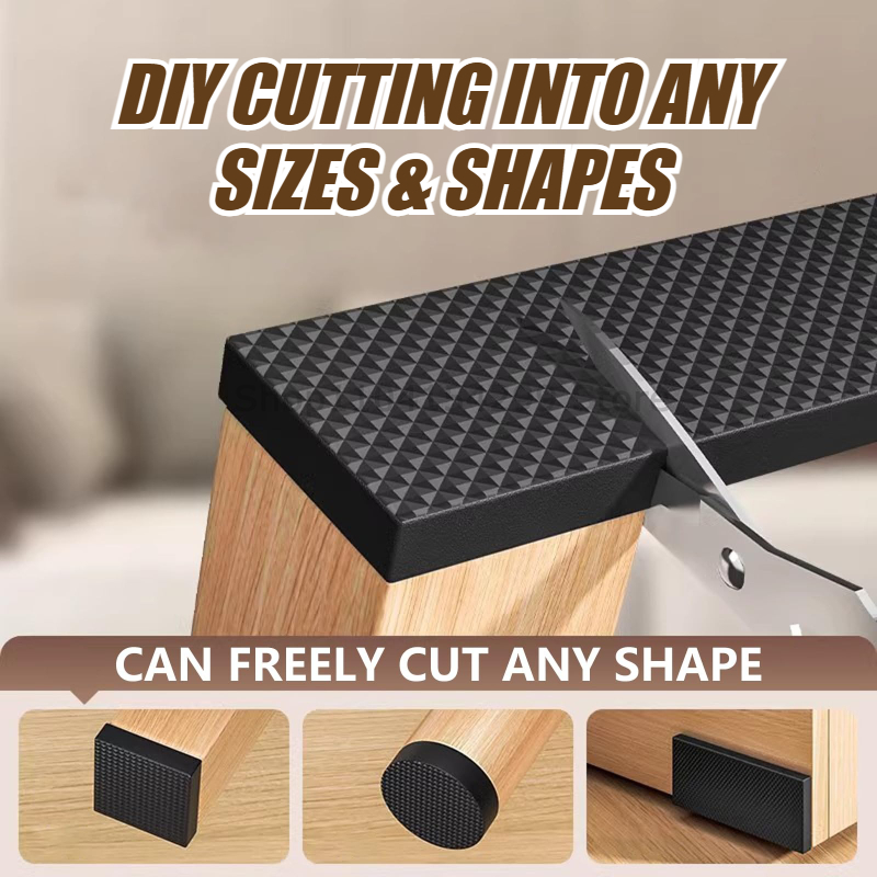 DIY 滑り止め家具パッド 静音マット バンパーダンパー 厚 - Furniture Foot Pad のレビューと価格