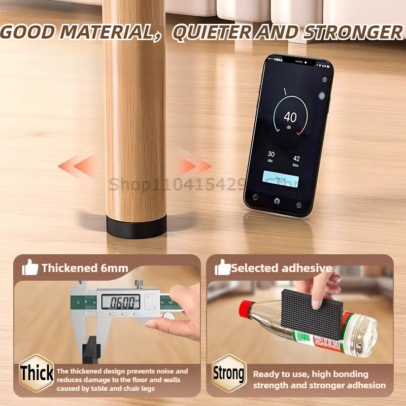 DIY 滑り止め家具パッド 静音マット バンパーダンパー 厚 - Furniture Foot Pad のレビューと価格